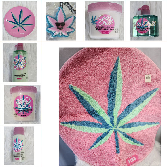 Victoria's Secret PINK Coco Chill Bundle Lot Limited Edition Calming Set NEW - Picture 2 of 11